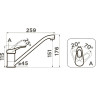 Смеситель OMOIKIRI KADO-BN 4994238