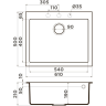 Мойка OMOIKIRI BOSEN 61A-WH Artceramic/белый 4993826