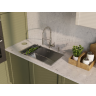 Смеситель OMOIKIRI MIKAWA 2 PLUS-SB-GM латунь/вороненая сталь 4994454